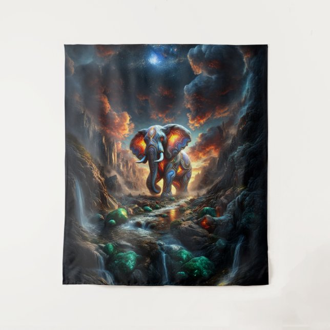 Tapete De Parede Geode Elephant 01 (Frente)