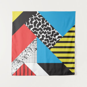 Tapete De Parede Geometria Moderna: Estilo sem Abstrato