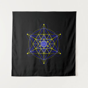Tapete De Parede Geometria Sagrada
