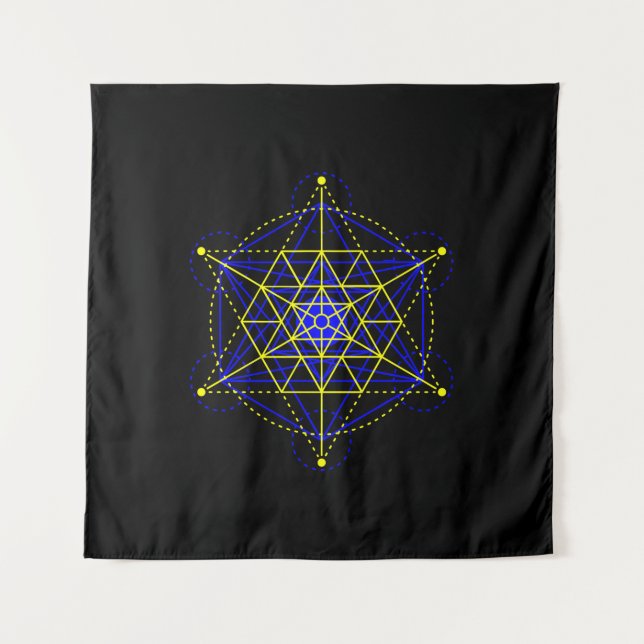 Tapete De Parede Geometria Sagrada (Frente)