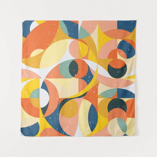 Tapete De Parede Geometry minimalistic artwork pattern with simple  (Frente)