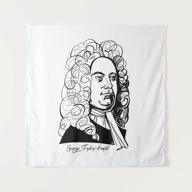 Tapete De Parede George Frideric Handel (Frente)