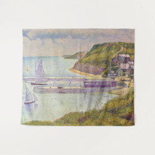 Tapete De Parede Georges Seurat - Port-en-Bessin em High Tide