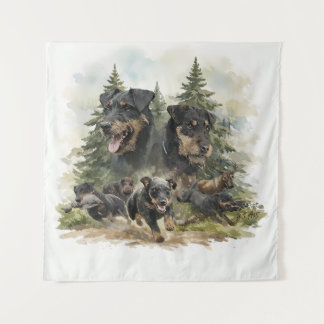 Tapete De Parede German Jagdterriers