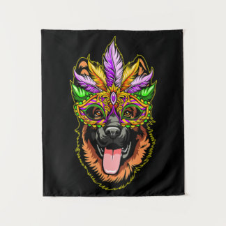 Tapete De Parede German shepherd Máscara