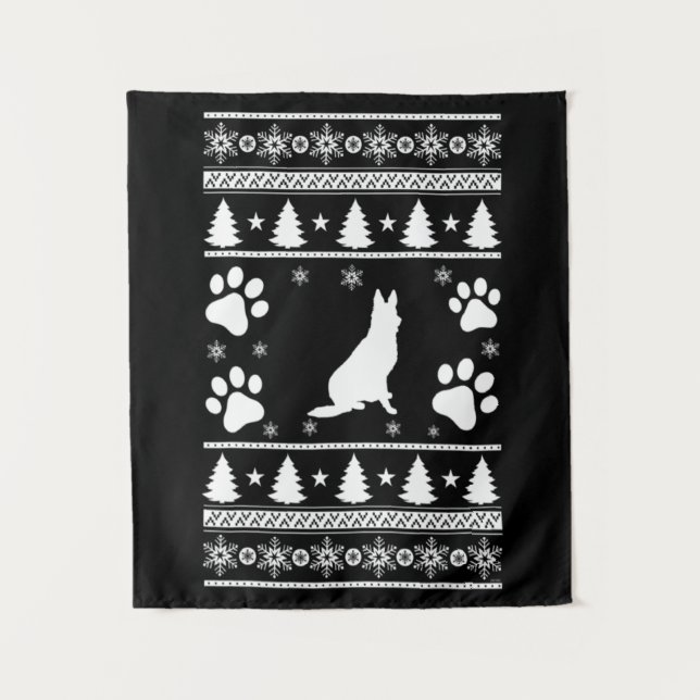 Tapete De Parede German shepherd Natal (Frente)