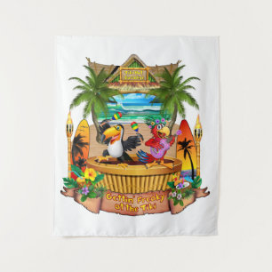 TAPETE DE PAREDE GETTING FREAKY NO TIKI