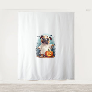 Tapete De Parede Ghost Bulldog Boo