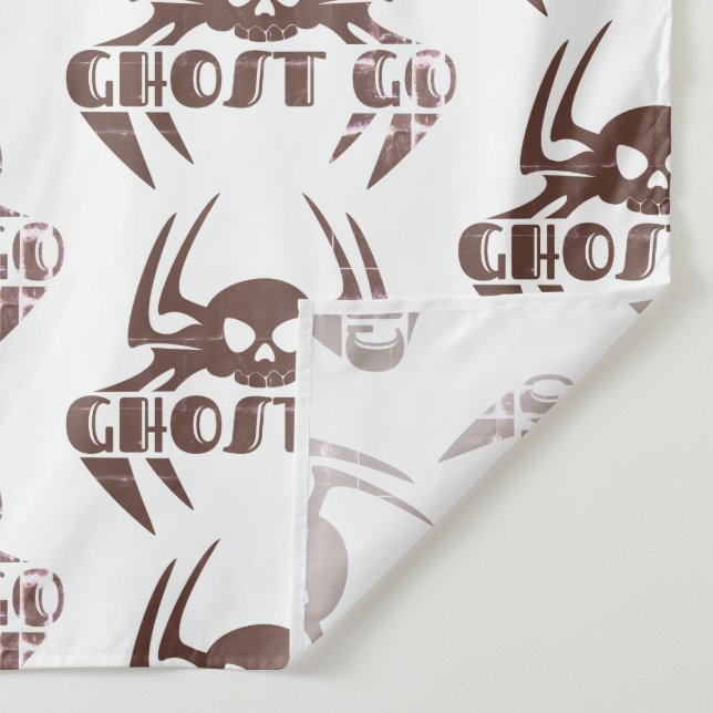 Tapete De Parede Ghost Go Spooky Season (Detalhe)