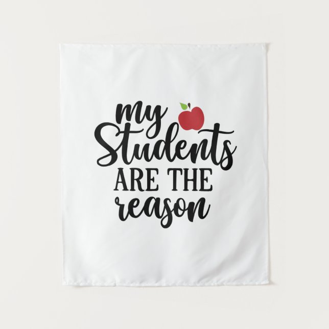 Tapete De Parede Gifts Teacher | My Students Are The Reason (Frente)