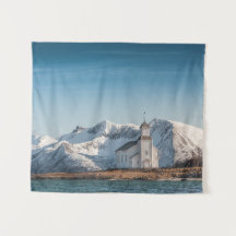 Gimsoy Church Lofoten Noruega