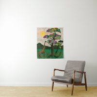 Girafa nos Planes da África