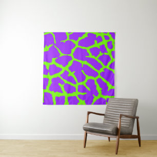 Tapete De Parede Giraffe Impressão Mint Ametyst