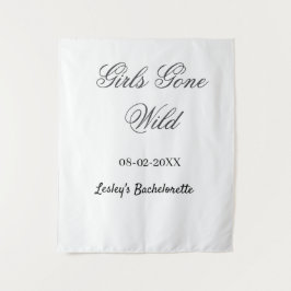 Tapete De Parede Girls Gone wild Bachelorette party name date bride