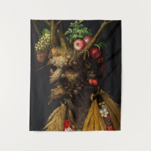 Tapete De Parede Giuseppe Arcimboldo - Quatro Assentos numa Cabeça
