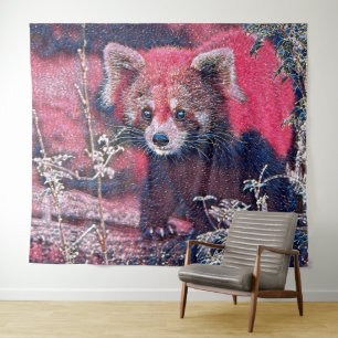 Tapete De Parede GlitzyAnimal_RedPanda_005