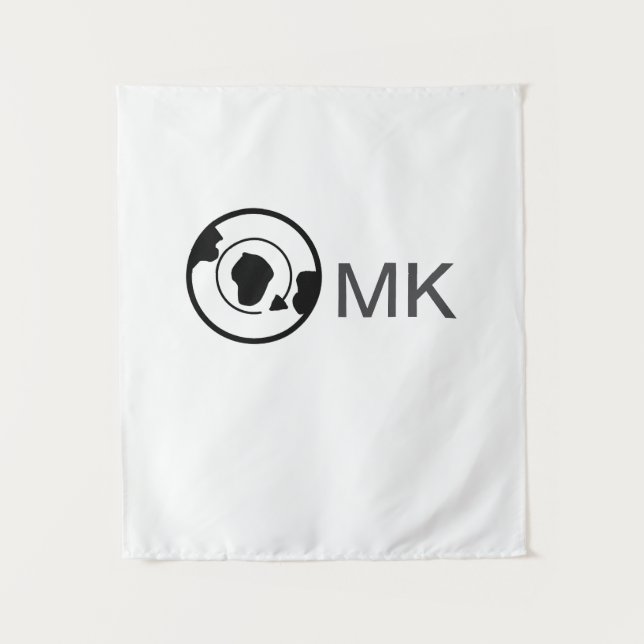 Tapete De Parede Globo negro adiciona nome monograma detalhes viage (Frente)