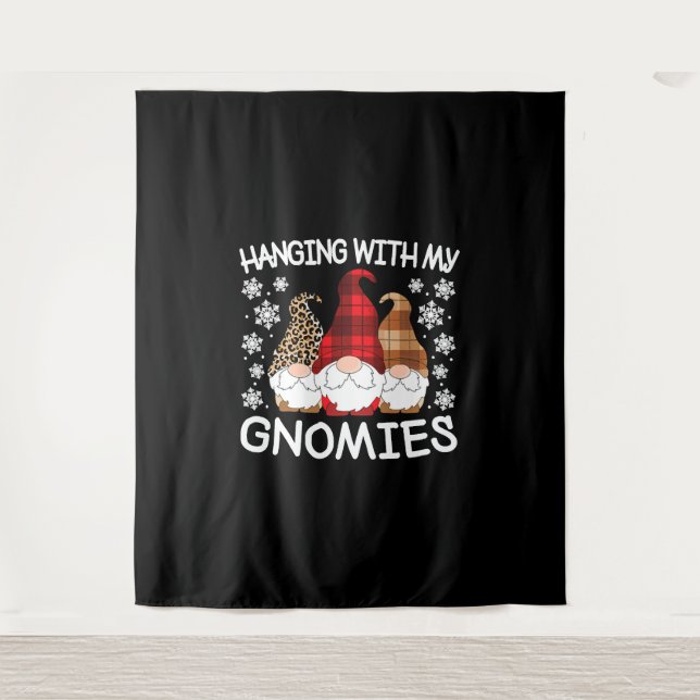 Tapete De Parede Gnomo de Natal Com Meus Gnomos (Frente)