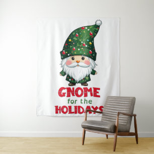 Tapete De Parede Gnomo Para Os Feriados Feliz E Adorável Natal