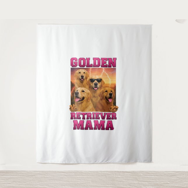 Tapete De Parede Golden Retriever   (Frente)