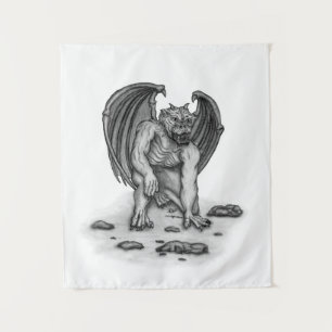 Tapete De Parede Golem Gargoyle