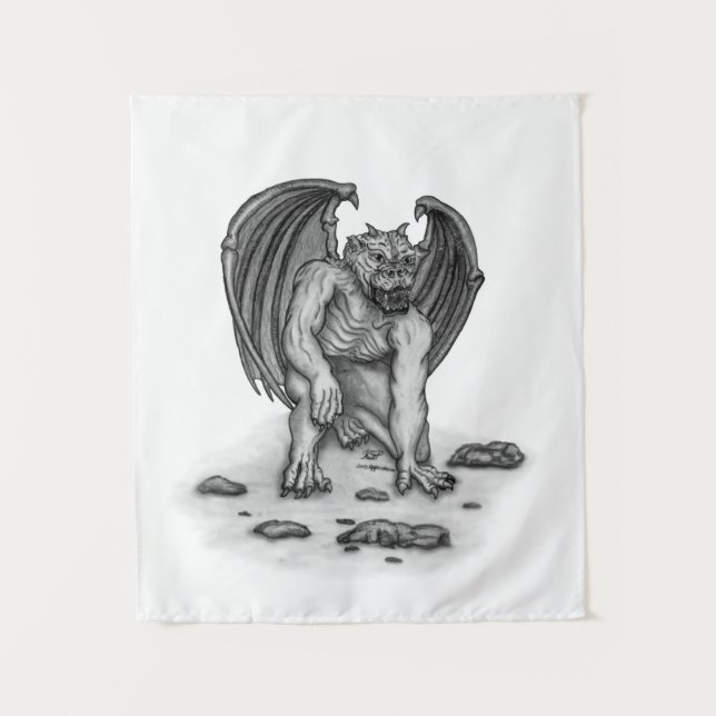 Tapete De Parede Golem Gargoyle (Frente)