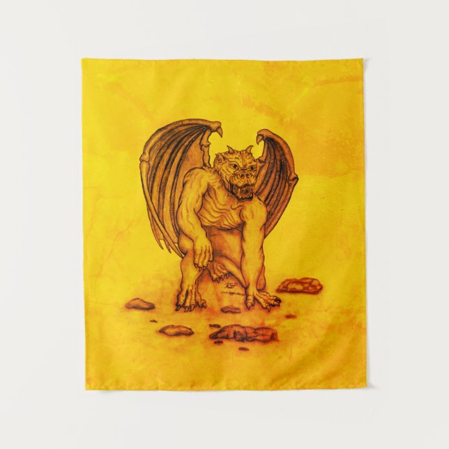 Tapete De Parede Golem Gargoyle (Frente)