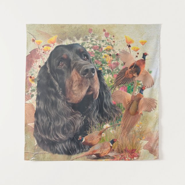 Tapete De Parede Gordon Setter (Frente)