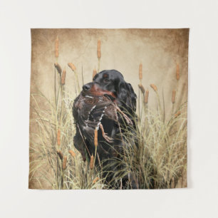 Tapete De Parede Gordon Setter, caça aos patos