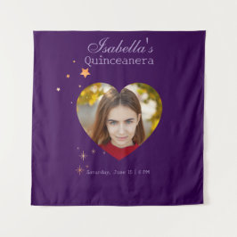 Tapete De Parede Gothic Glam Quince photo heart Foil 