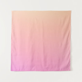 Tapete De Parede Gradiente de pêssego e rosa