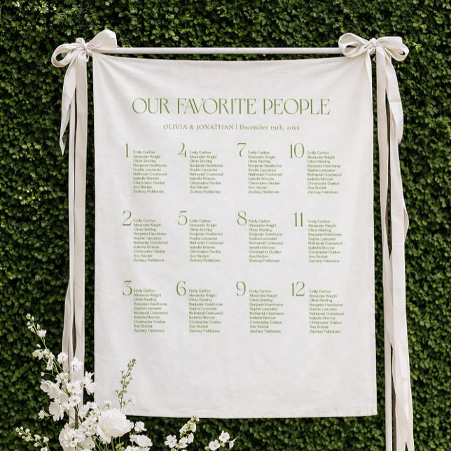 Tapete De Parede Gráfico de Assentos de Casamento em Tecido Branco  (Criador carregado)