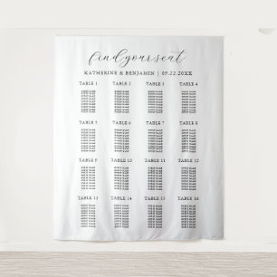 Tapete De Parede Gráfico de Assentos de Casamento Minimalista Moder