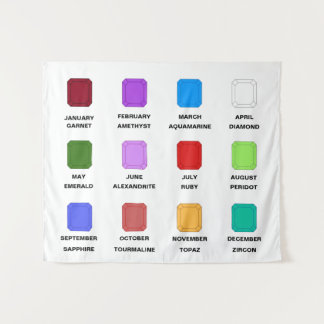 Tapete De Parede Gráfico do Caos Emerald Birthstone