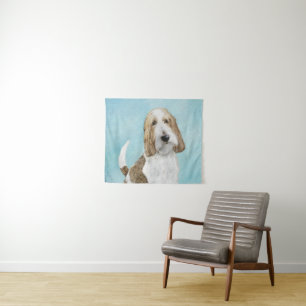 Tapete De Parede Grand Basset Griffon Vendeen - Arte Canino Origina