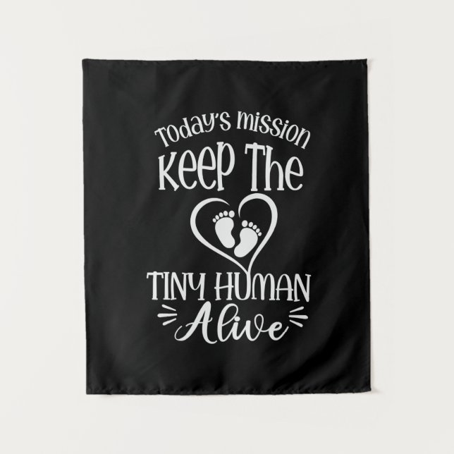 Tapete De Parede Grandfather Quotes | Keep The Tiny Human Alive (Frente)