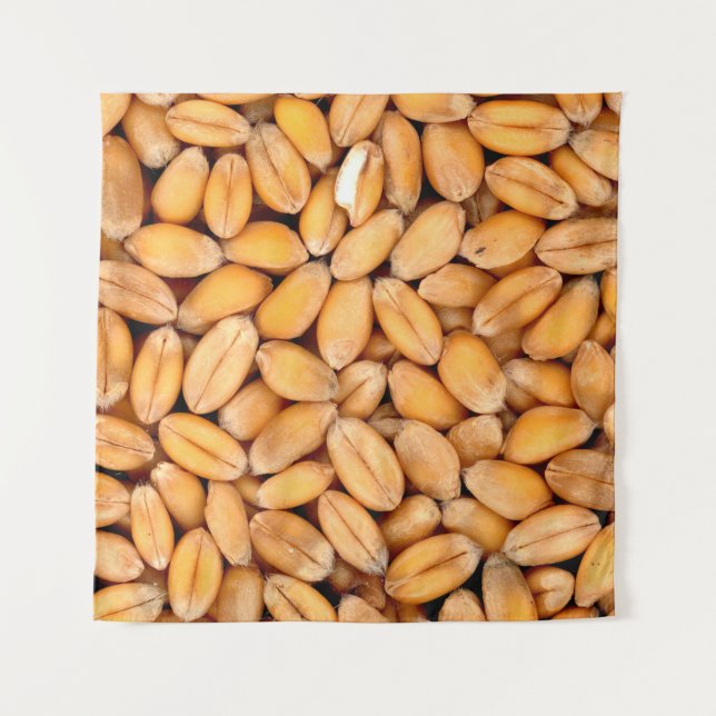 Tapete De Parede Grãos de trigo, cereais comidas (Frente)