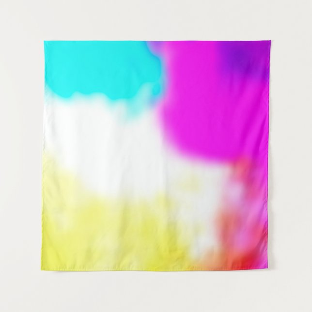 Tapete De Parede graphic design digital blur background texture col (Frente)