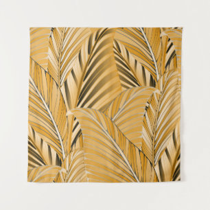 Tapete De Parede graphic leaves exotic foliage seamless pattern in 
