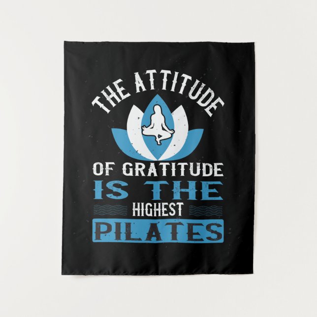Tapete De Parede Gratidão É O Maior Pilates (Frente)