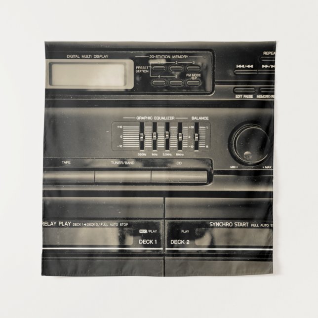 Tapete De Parede Gravador de fita (Frente)