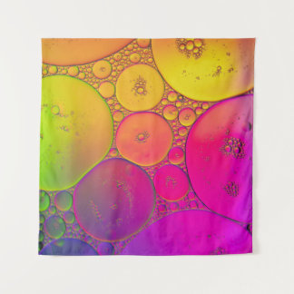 Tapete De Parede Green and yellow round illustration