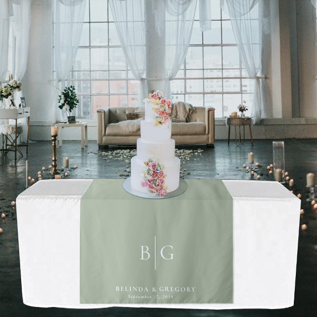 Tapete De Parede Green Wedding Sweetheart Table Runner Decor Sign (Green Wedding Sweetheart Table Runner Decor Tapestry)