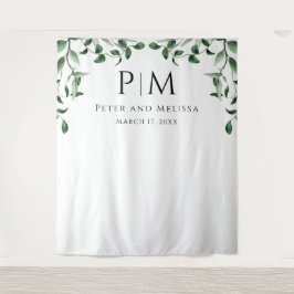 Tapete De Parede Greenery Wedding Backdrop