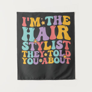 Tapete De Parede Groovy, eu sou a Hairstylist que eles te disseram 
