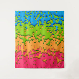 Tapete De Parede Groovy Retro Bubble Trippy Funky Panromtic Pride