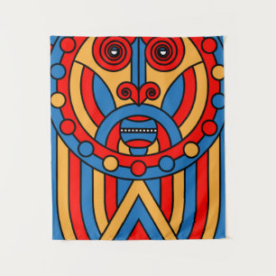 Tapete De Parede Guerreiro Tribal Africano