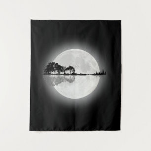 Tapete De Parede Guitarra de Moonlight Nature
