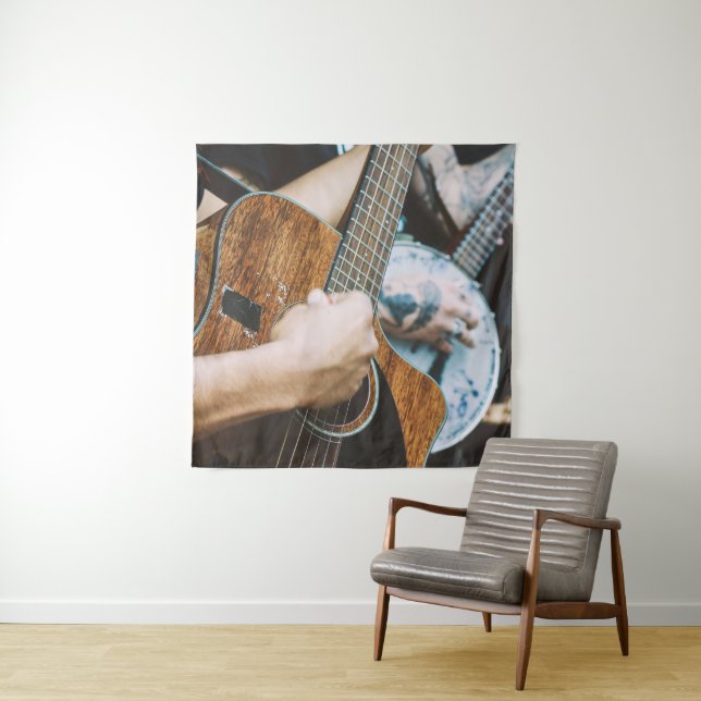 Tapete De Parede Guitarra Incrível (In Situ)