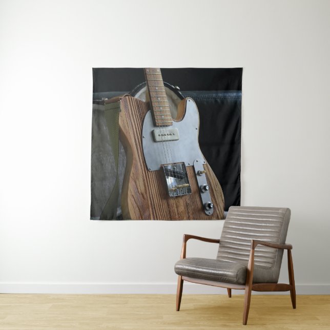 Tapete De Parede Guitarra Maravilhosa (In Situ)